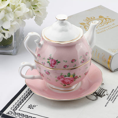 2-In-1 Teapot and Teacup Set