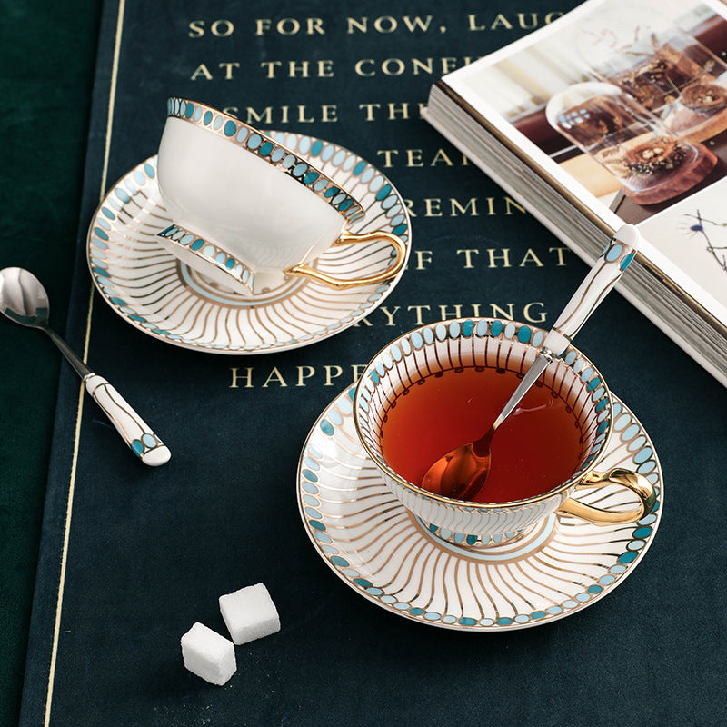 Household Simple Bone China Tea Set