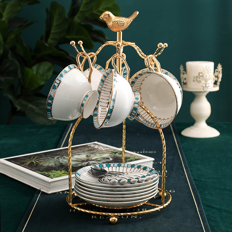 Household Simple Bone China Tea Set