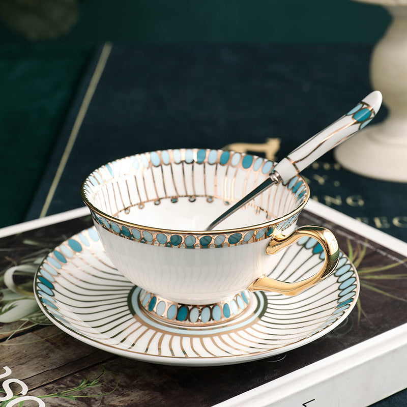 Household Simple Bone China Tea Set