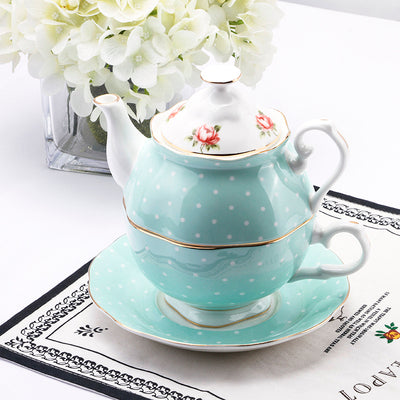 2-In-1 Teapot and Teacup Set